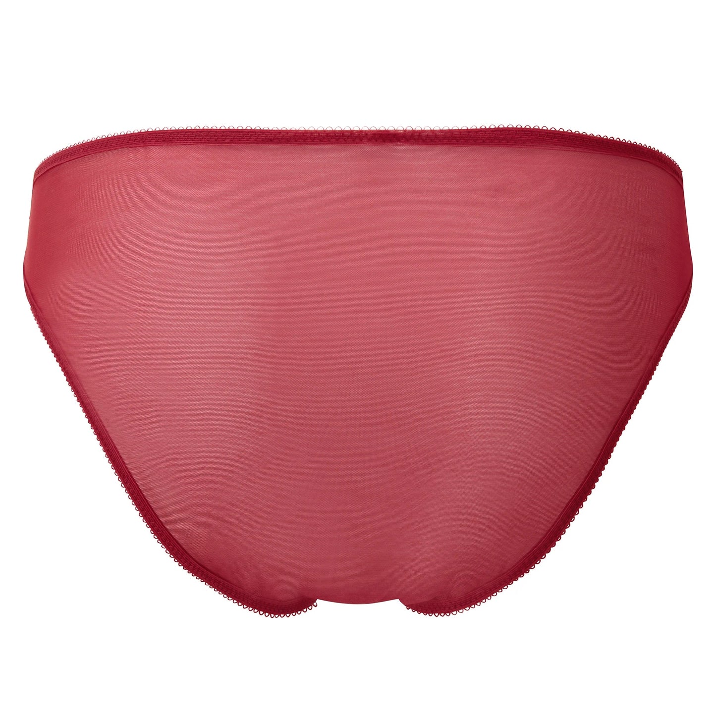 Gossard Glossies Lace Rasberry Blush Sheer Bikini Panty-6