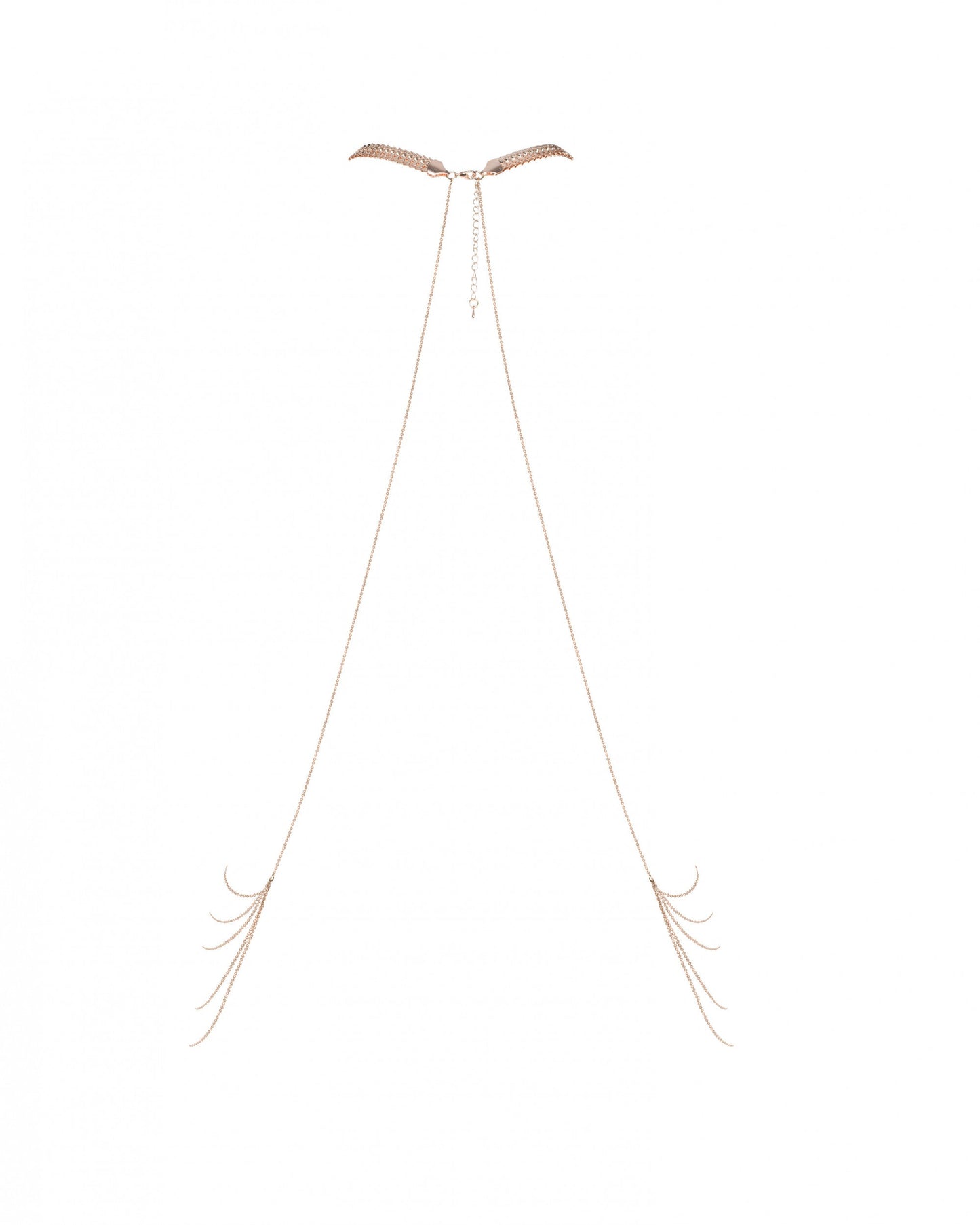 Gold Draped Body Chain Obsessive Bijou-5