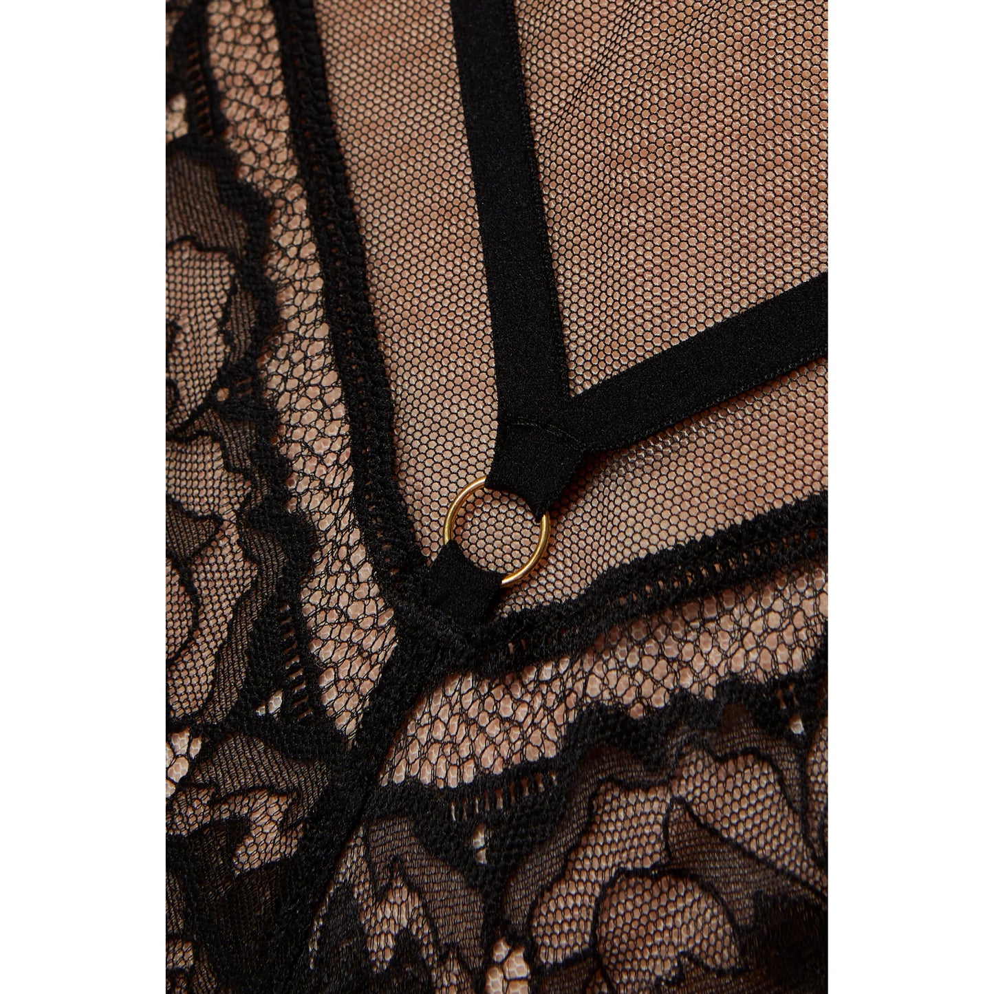 Sheer Lace Mid Rise Bikini Panty Gorteks Gwen-5