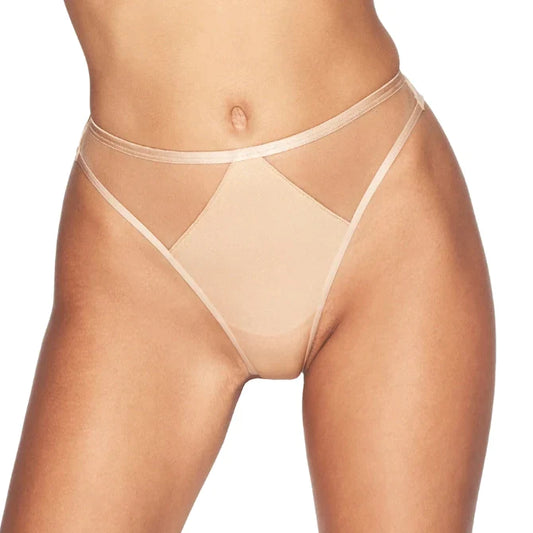 Invisible Soft Thong Panty Kinga Lou Nude-0