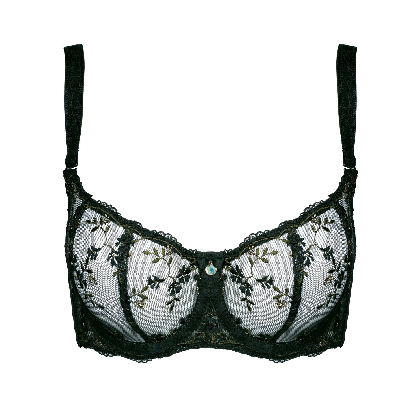 Sheer Mesh Balconette Bra Natasha-2