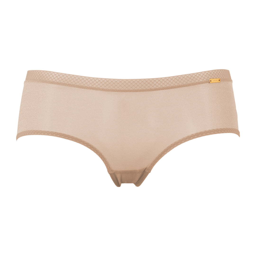 Sheer See Through Shorts Panty Gossard Glossies Nude-6