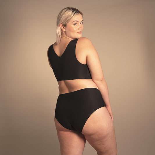 High-Waisted Retro Bikini