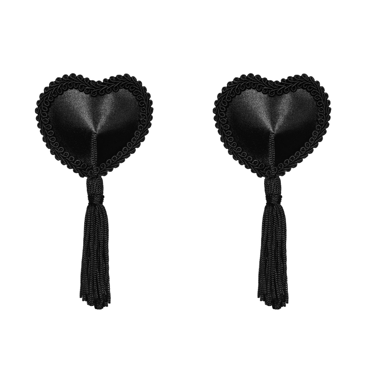 Tassel Heart Shaped Nipple Covers Obsessive Playful-1