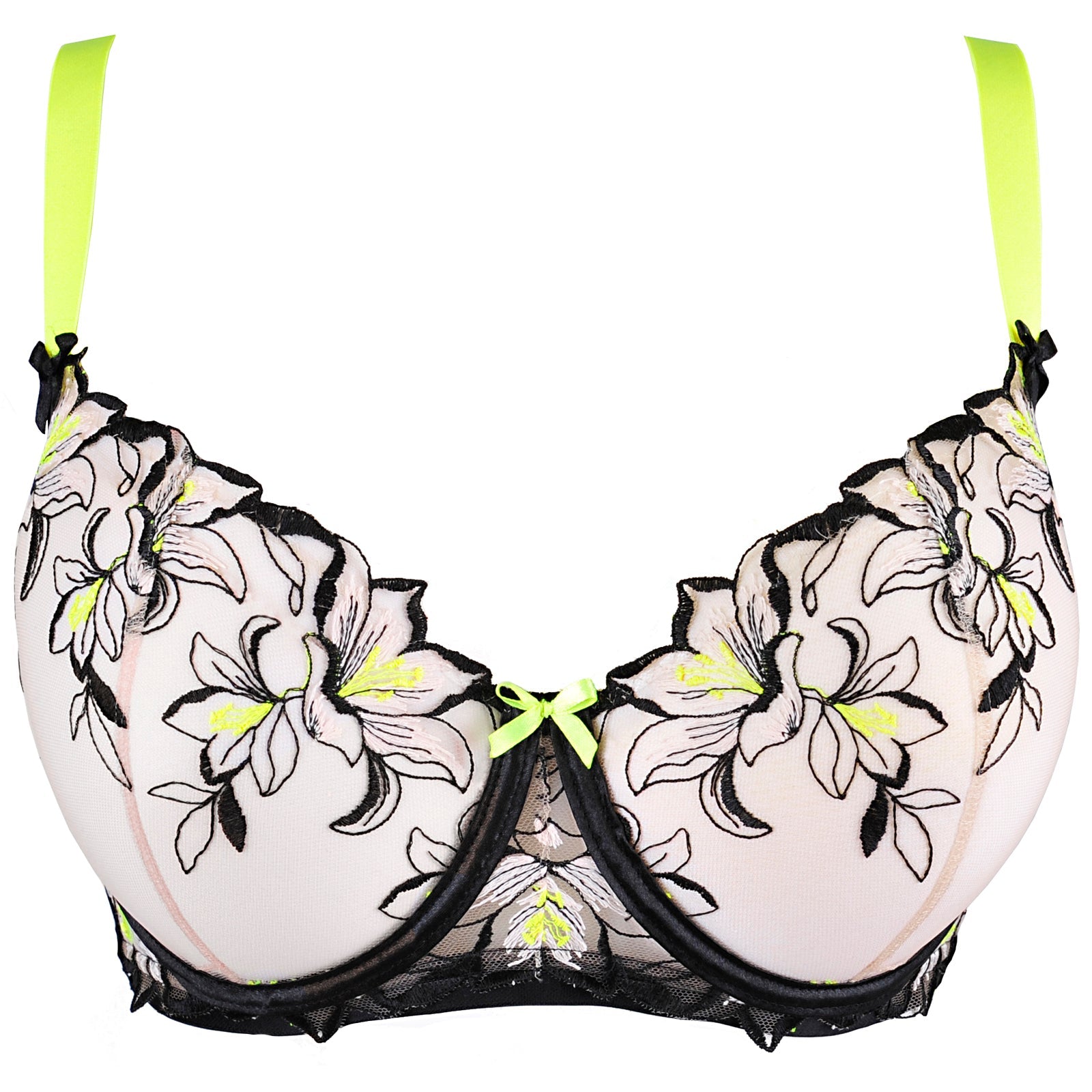 Sheer Balconette Bra Axami Lilium-2