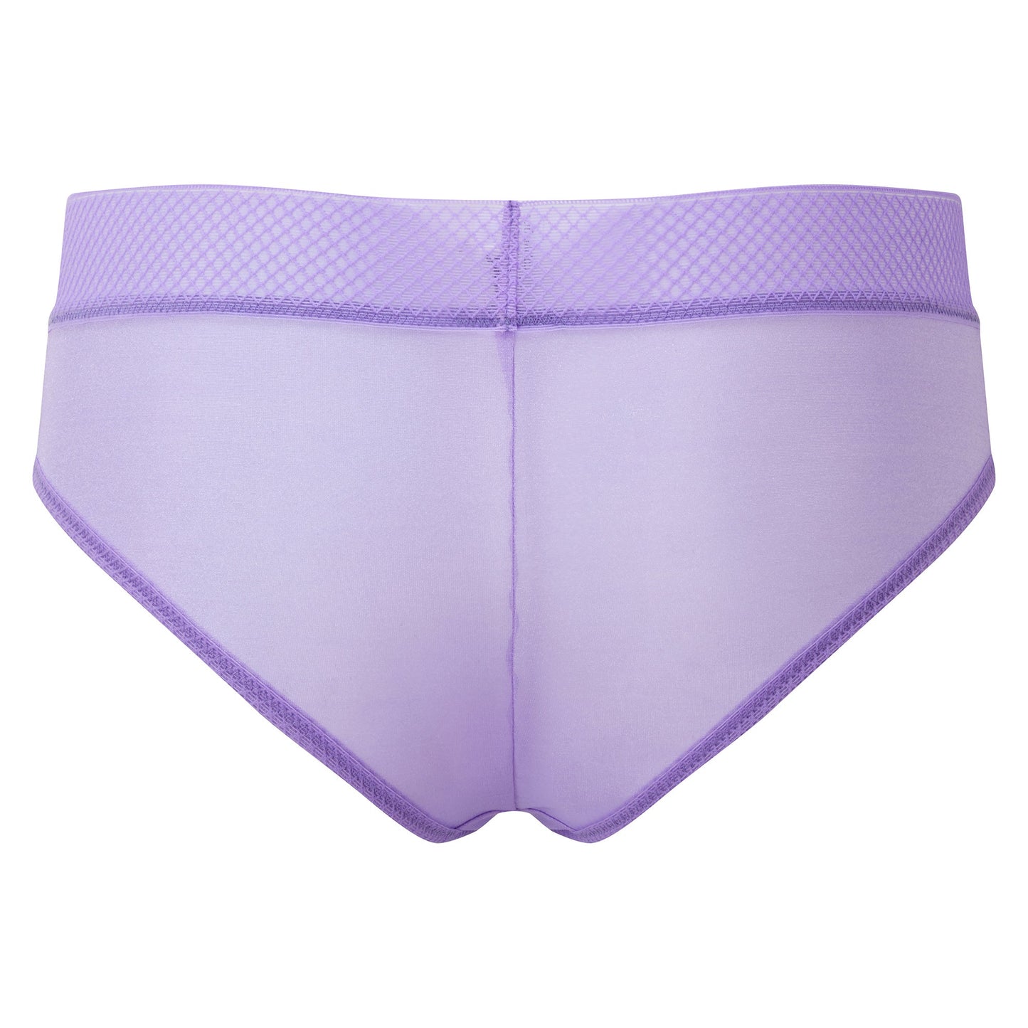 Gossard Glossies Violet Sheer Mesh Cheeky Short Panty-4