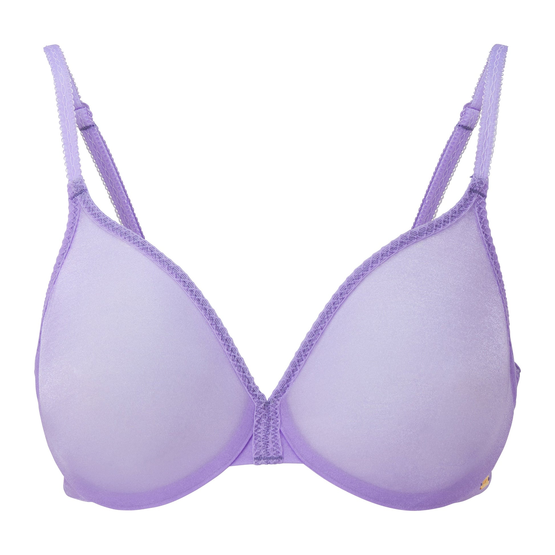 Gossard Glossies Violet Sexy Sheer Mesh Molded Bra-5