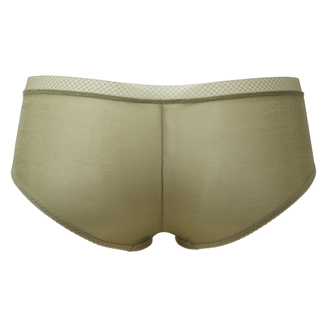 Gossard Glossies Sage Sheer See Through Shorts Panty-8