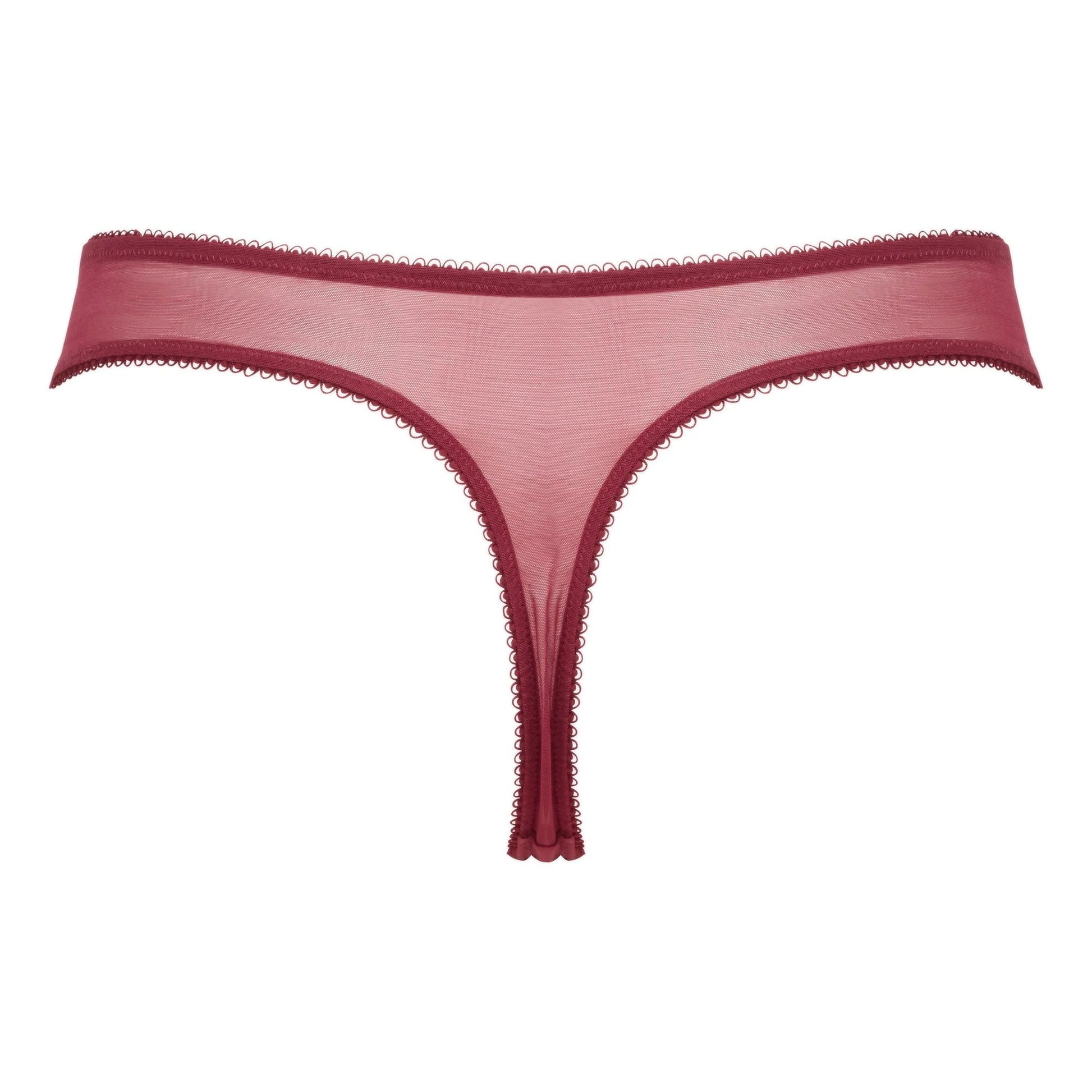 Gossard Superboost Lace Thong Panty Cranberry/Raspberry Sorbet-3