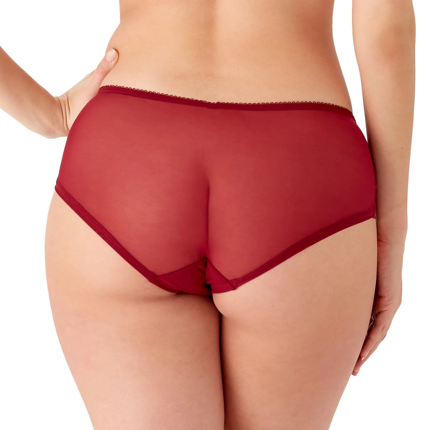 Gossard Superboost Lace Short Panty Cranberry/Raspberry Sorbet-1