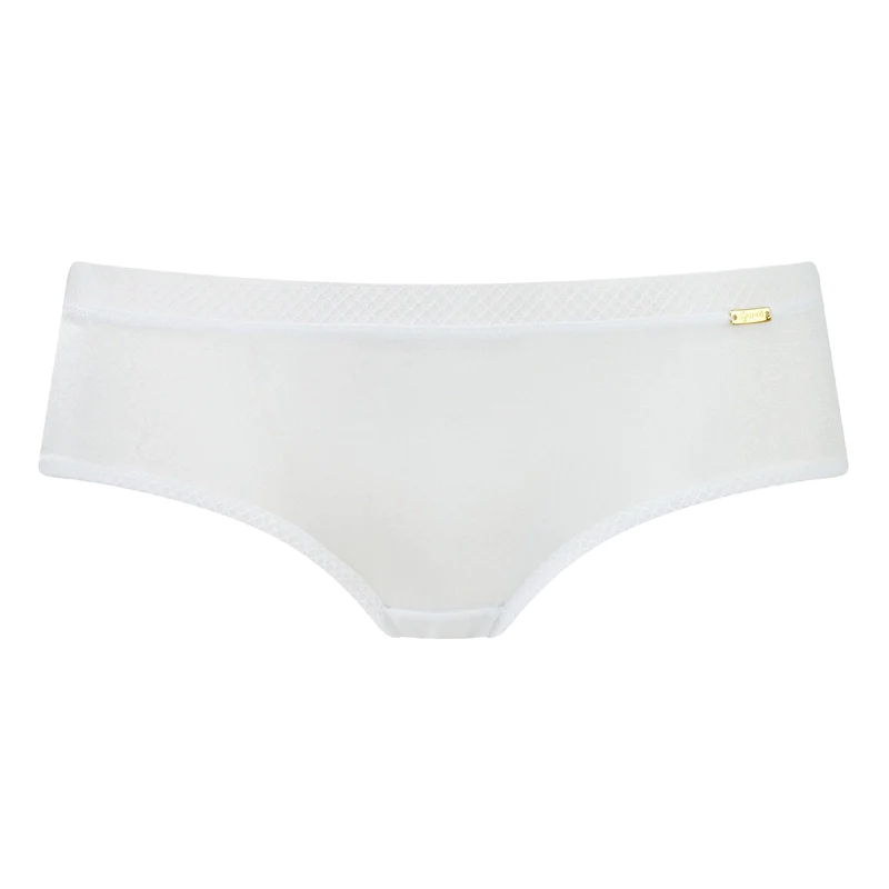 Sheer See Through Shorts Panty Gossard Glossies White-4