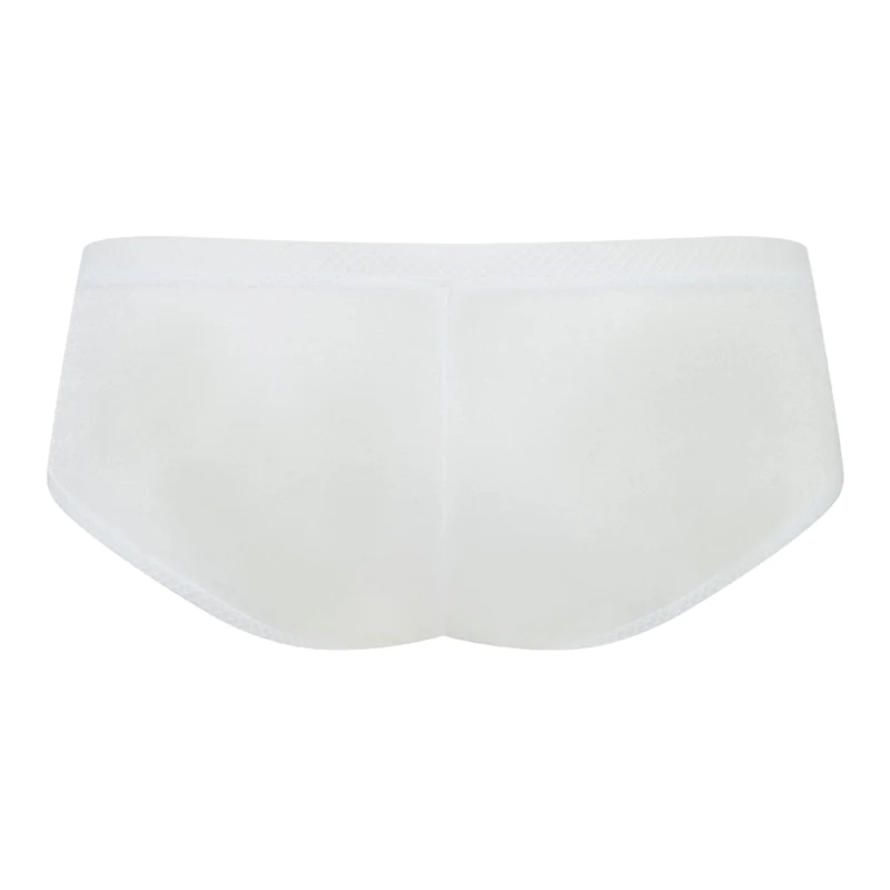 Sheer See Through Shorts Panty Gossard Glossies White-5
