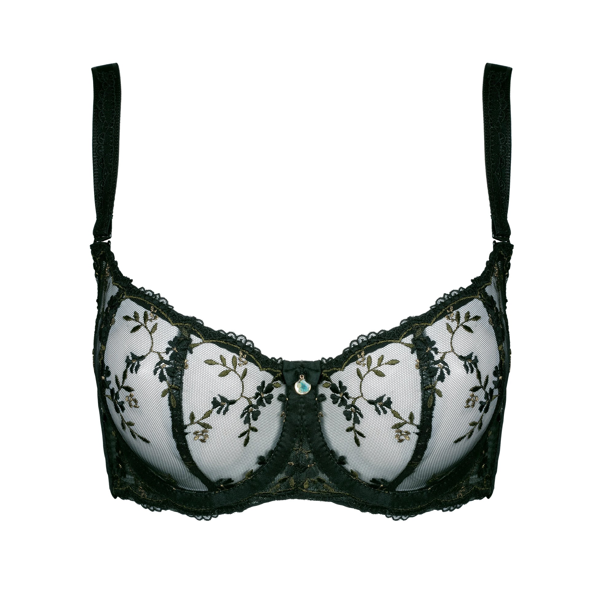 Sheer Mesh Balconette Bra Natasha-2