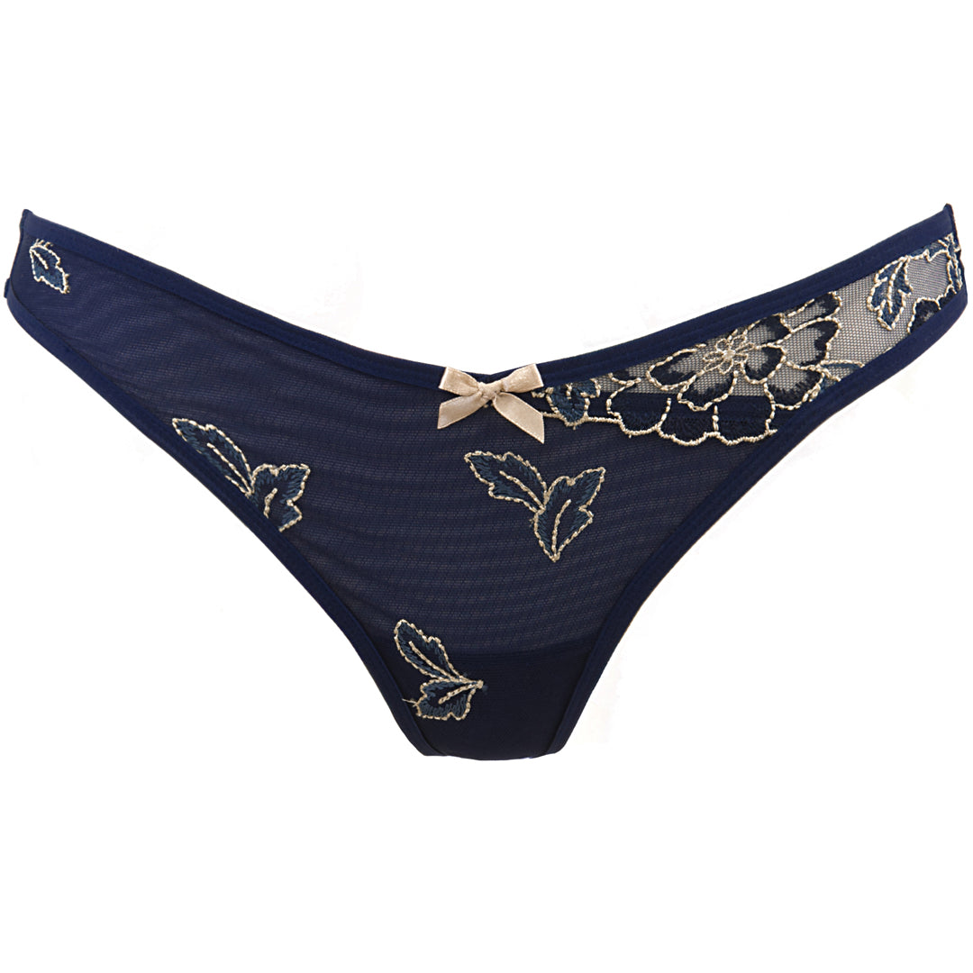 Low Cut Thong Panty Axami Blue Lagoon-3