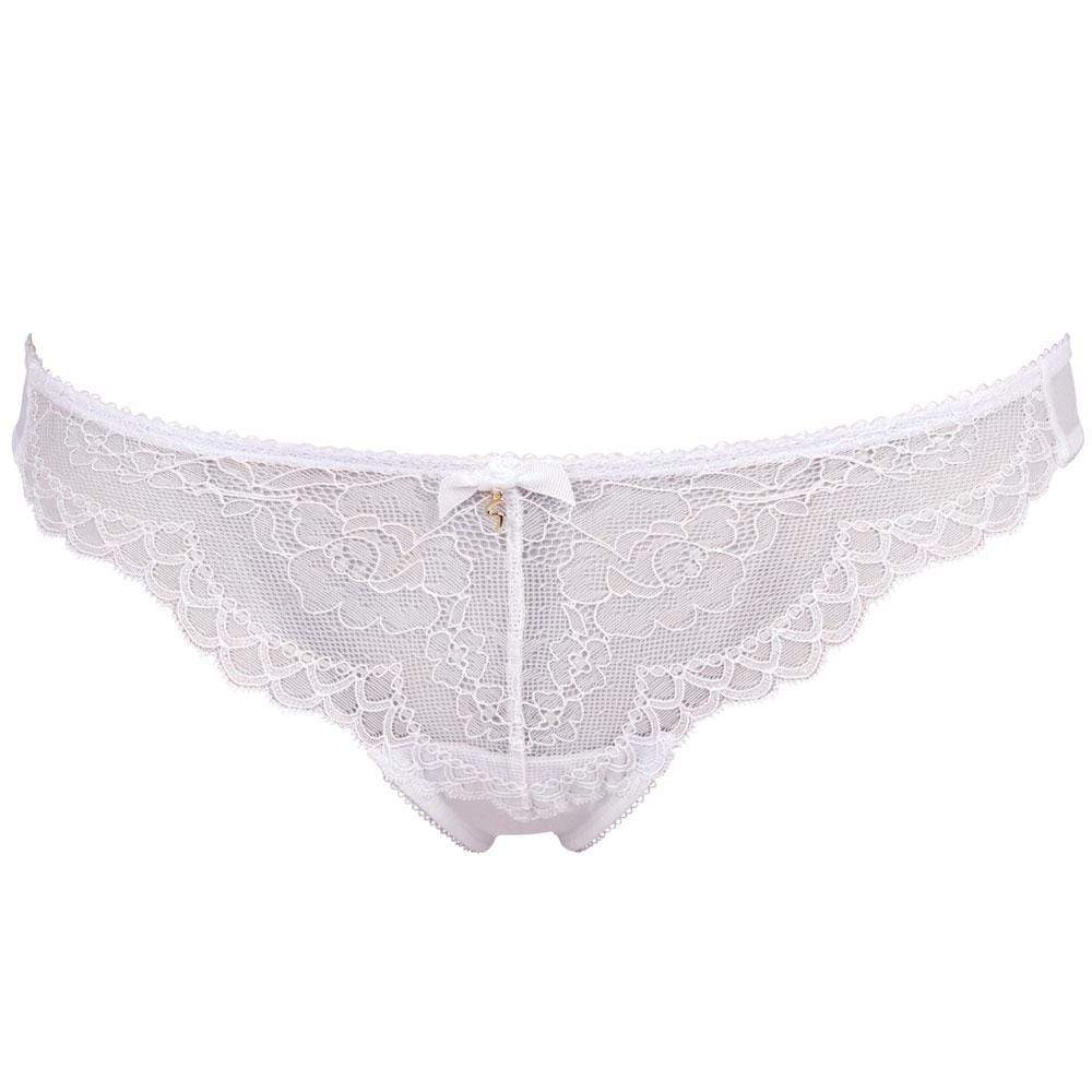 Sheer Thong Panty Gossard Superboost Lace White-3